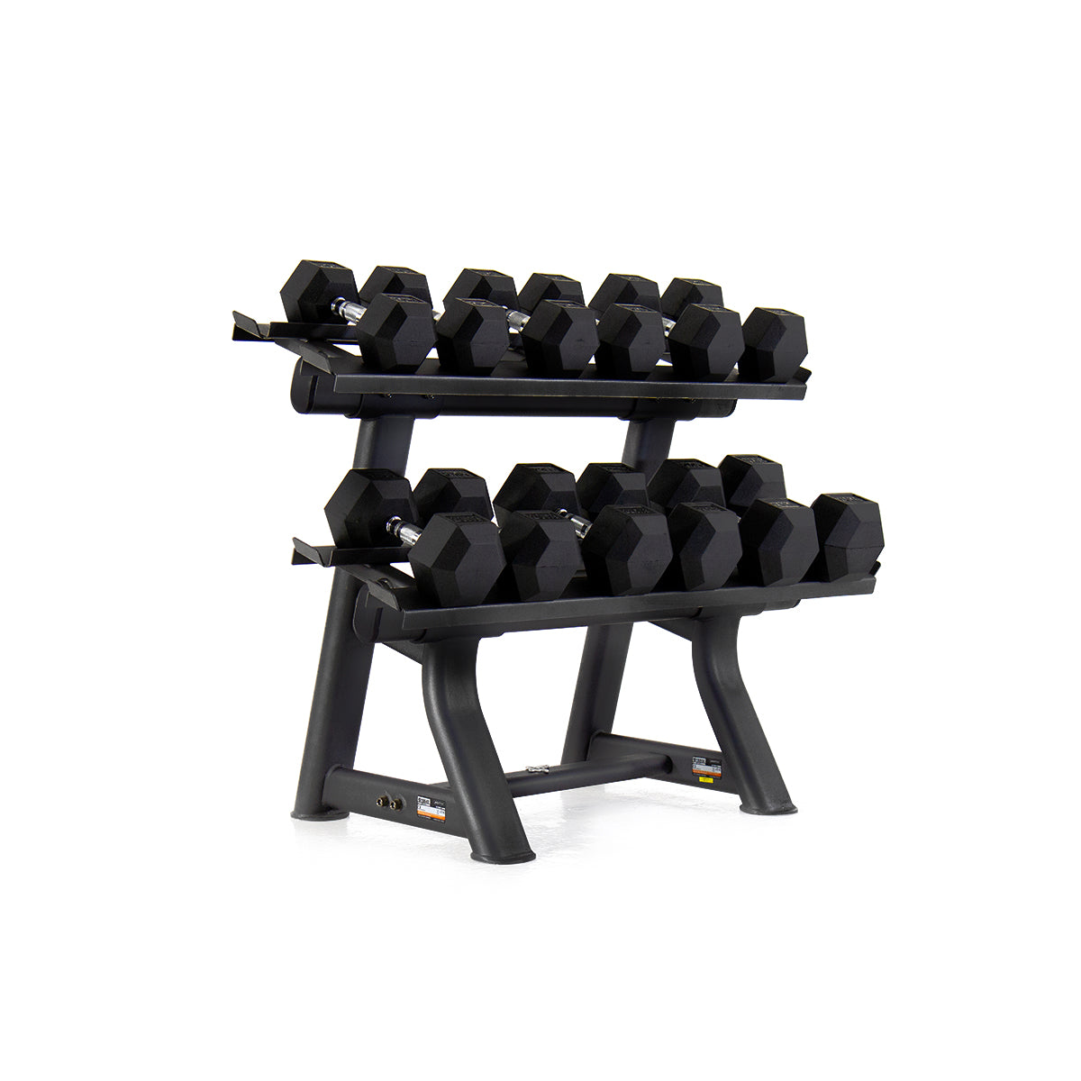 Pulse Hex Dumbbell Set & Horizontal Racking