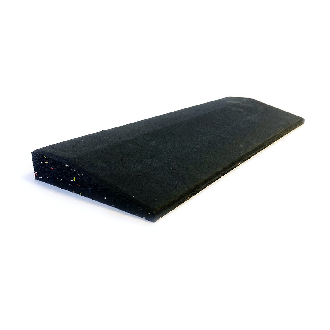 GymGear Black Ramped Edge Floor Tile (1m x 25cm)