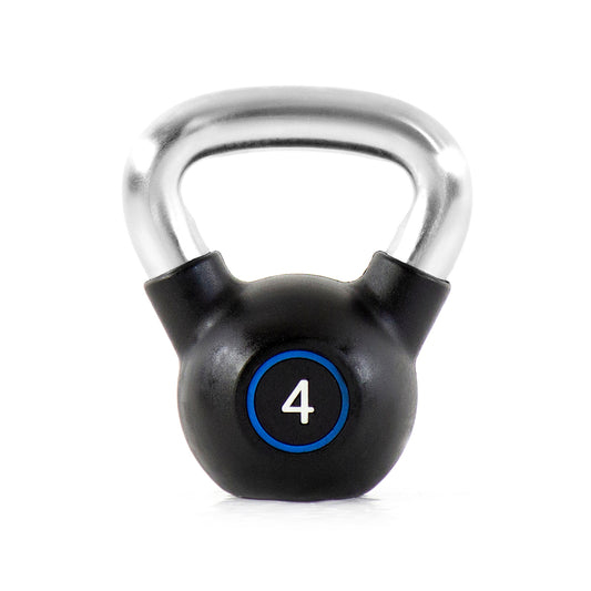 Pulse Polyurethane Kettlebell Chrome Handle 4-32kg