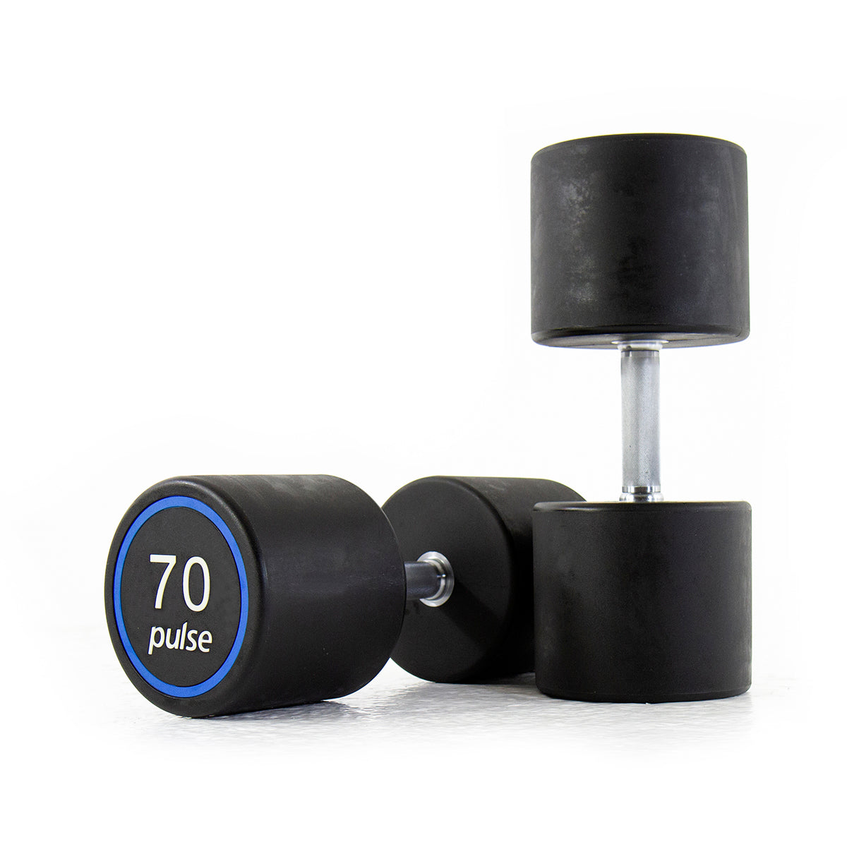 Pulse Club Line Polyurethane Dumbbells 2.5-70kg (Pairs)