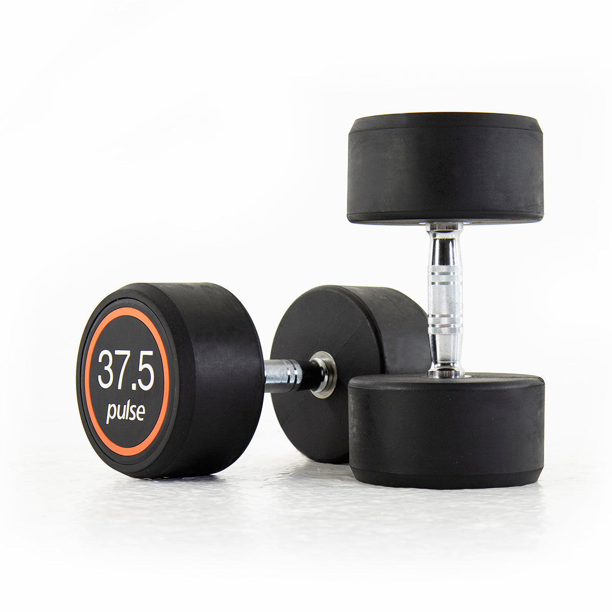 Pulse Club Line Rubber Dumbbells 2.5-60kg (Pairs)