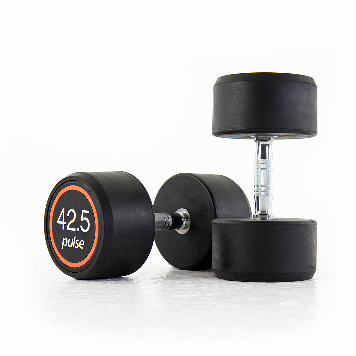 Pulse Club Line Rubber Dumbbells 2.5-60kg (Pairs)