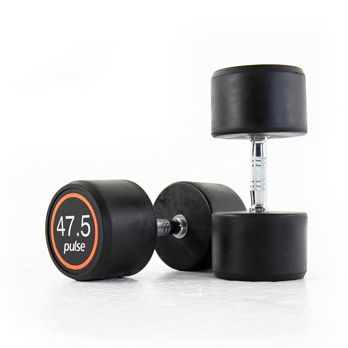 Pulse Club Line Rubber Dumbbells 2.5-60kg (Pairs)