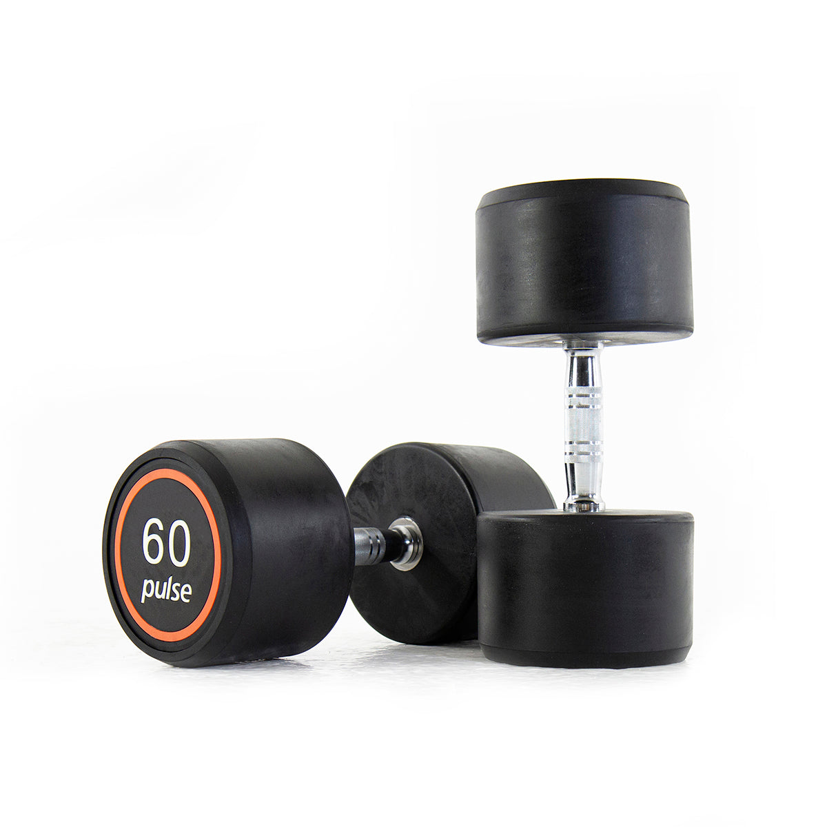 Pulse Club Line Rubber Dumbbells 2.5-60kg (Pairs)