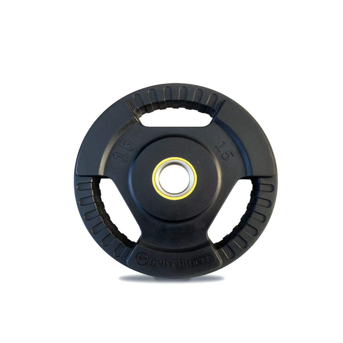 Pulse Tri-Grip Rubber Coated Olympic Plates 1.25Kg-25Kg