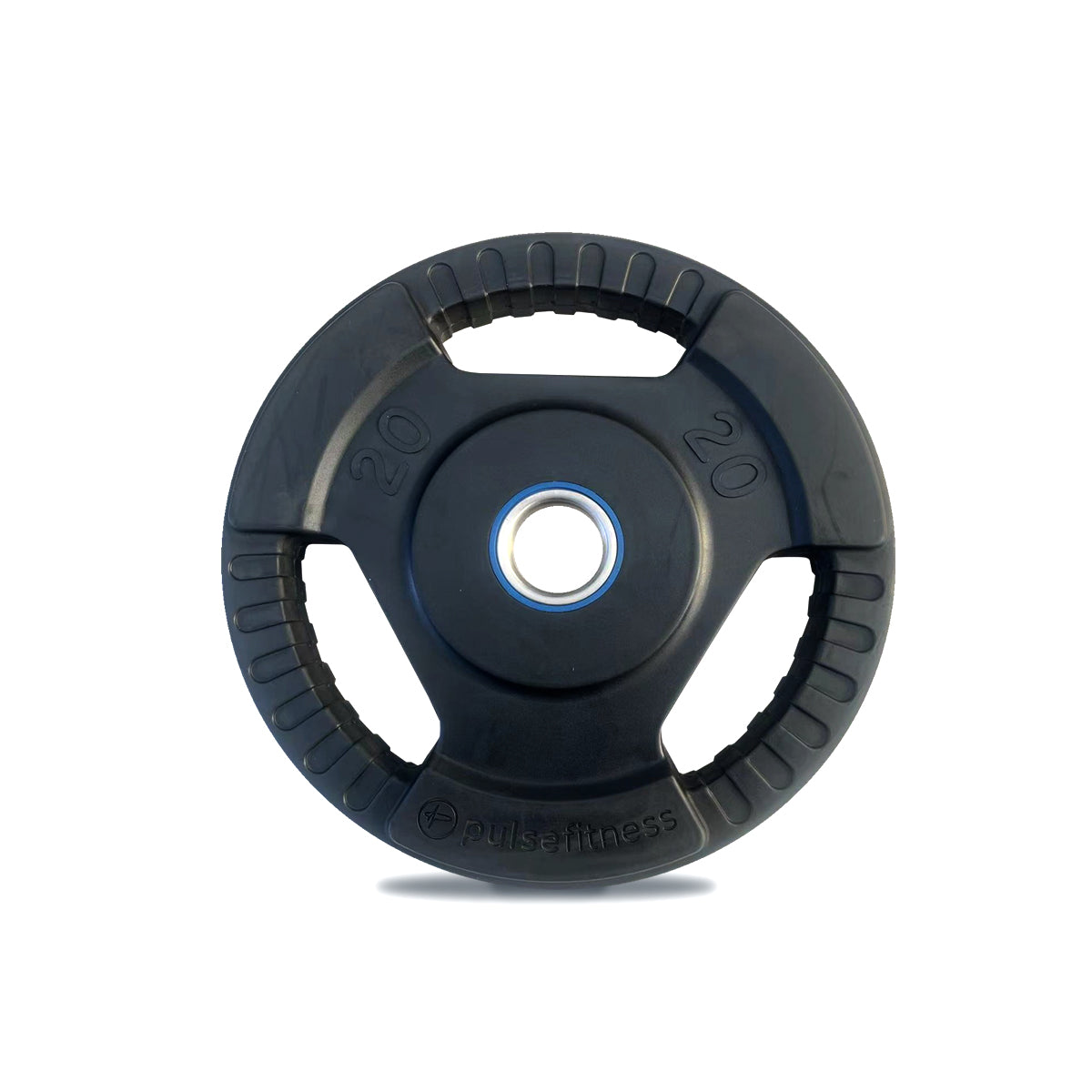 Pulse Tri-Grip Rubber Coated Olympic Plates 1.25Kg-25Kg