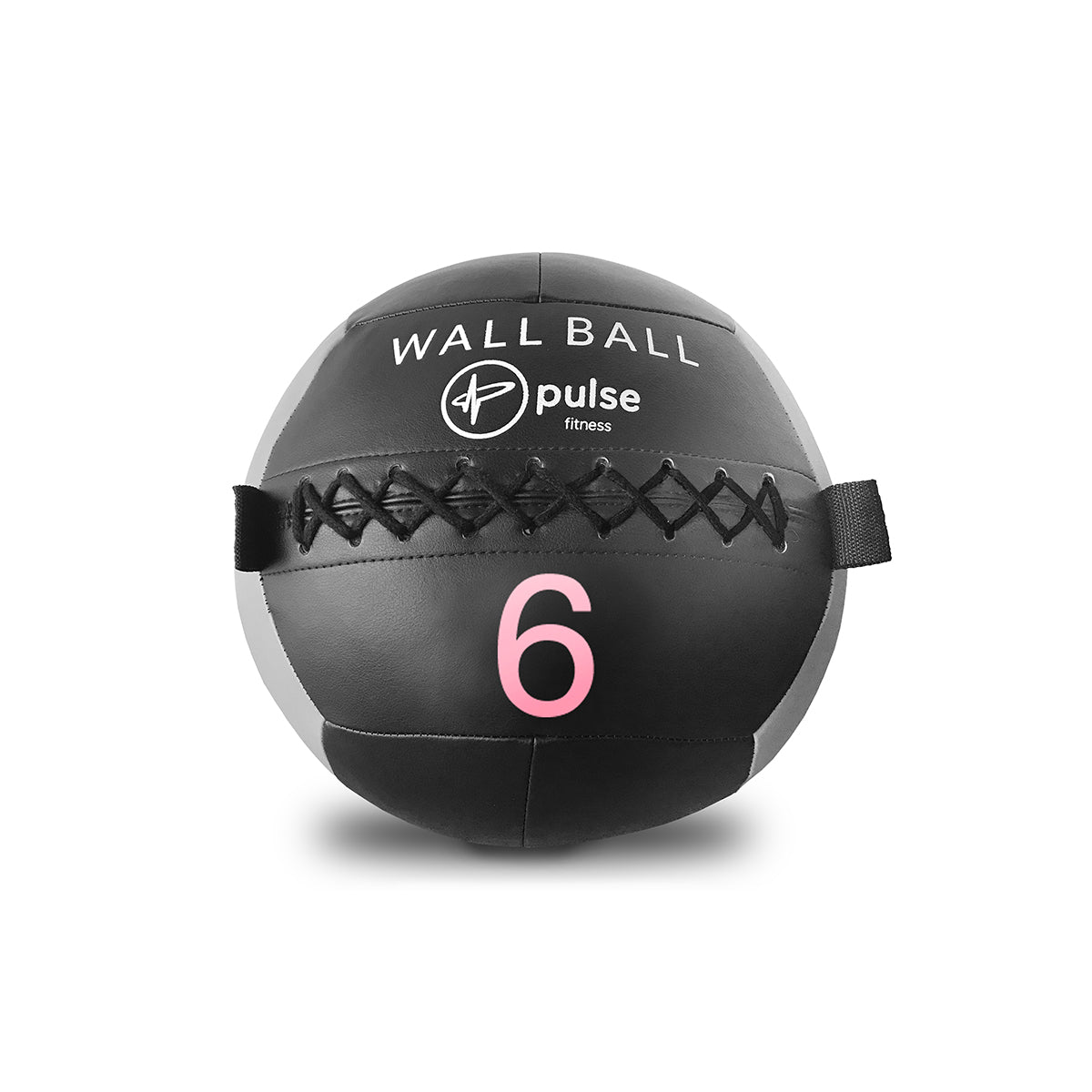 Pulse Wall Ball (Oversized Medicine Ball) Vinyl Black 2-15kg