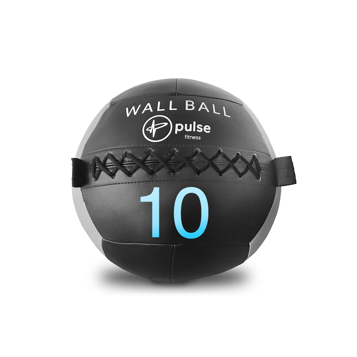 Pulse Wall Ball (Oversized Medicine Ball) Vinyl Black 2-15kg