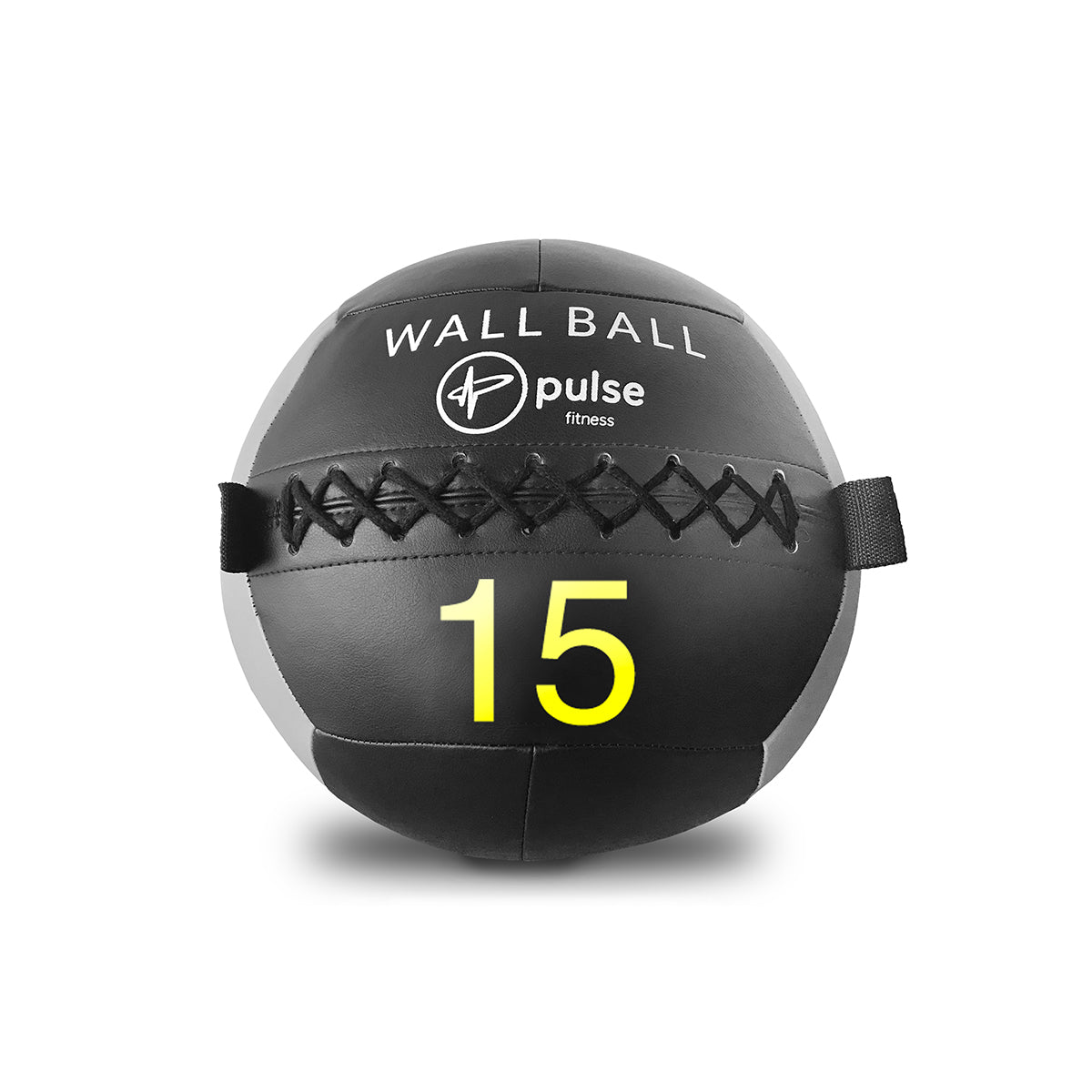 Pulse Wall Ball (Oversized Medicine Ball) Vinyl Black 2-15kg