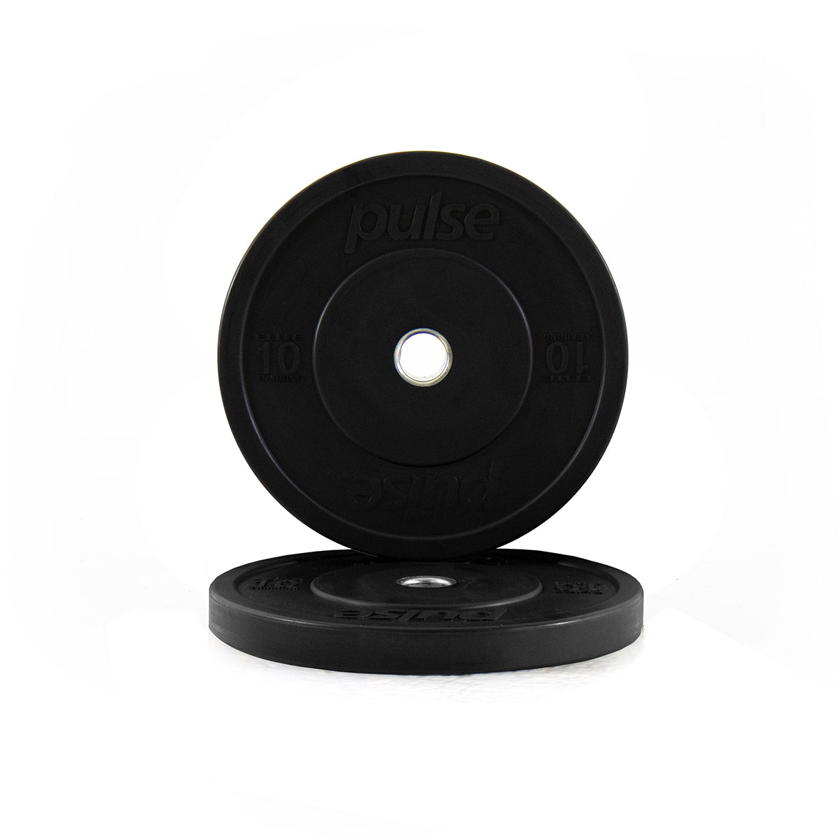 Pulse Classic Training Bumper Plates (Individual) 5kg-25kg Black