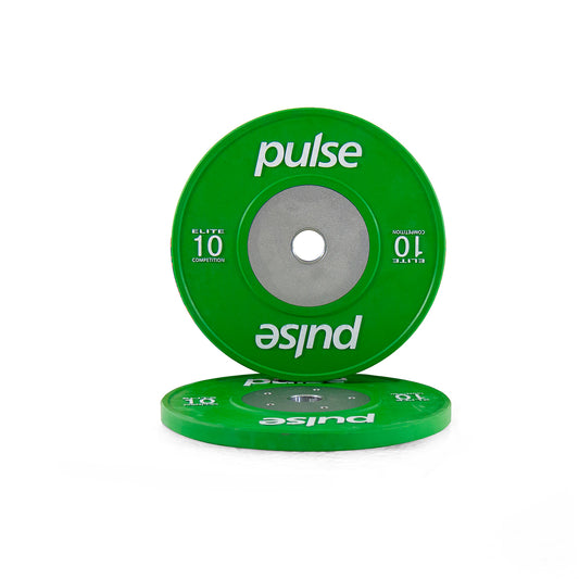 Pulse Elite Competition Bumper Plates (Individual) 10kg-25kg Coloured