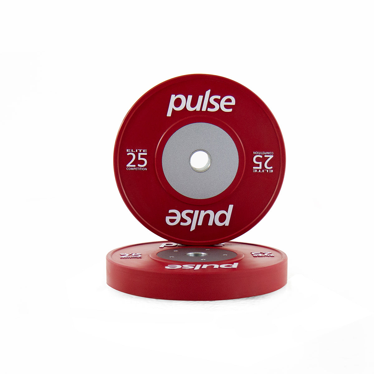 Pulse Elite Competition Bumper Plates (Individual) 10kg-25kg Coloured