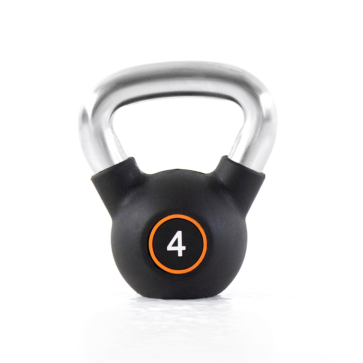 Pulse Rubber Kettlebell Chrome Handle 4-36kg