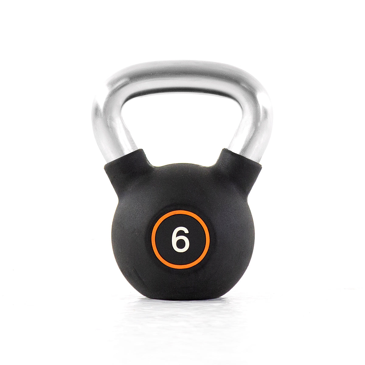 Pulse Rubber Kettlebell Chrome Handle 4-36kg