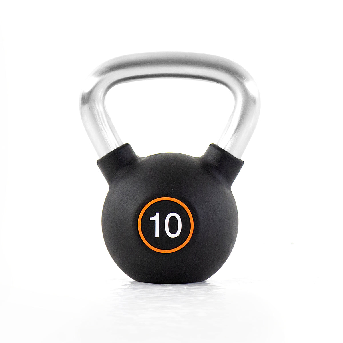 Pulse Rubber Kettlebell Chrome Handle 4-36kg