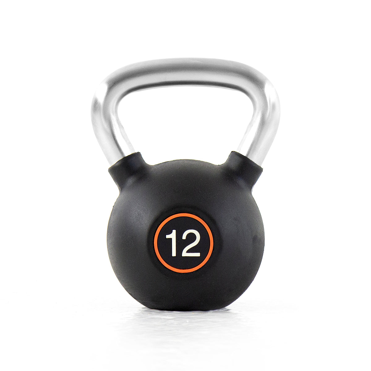 Pulse Rubber Kettlebell Chrome Handle 4-36kg