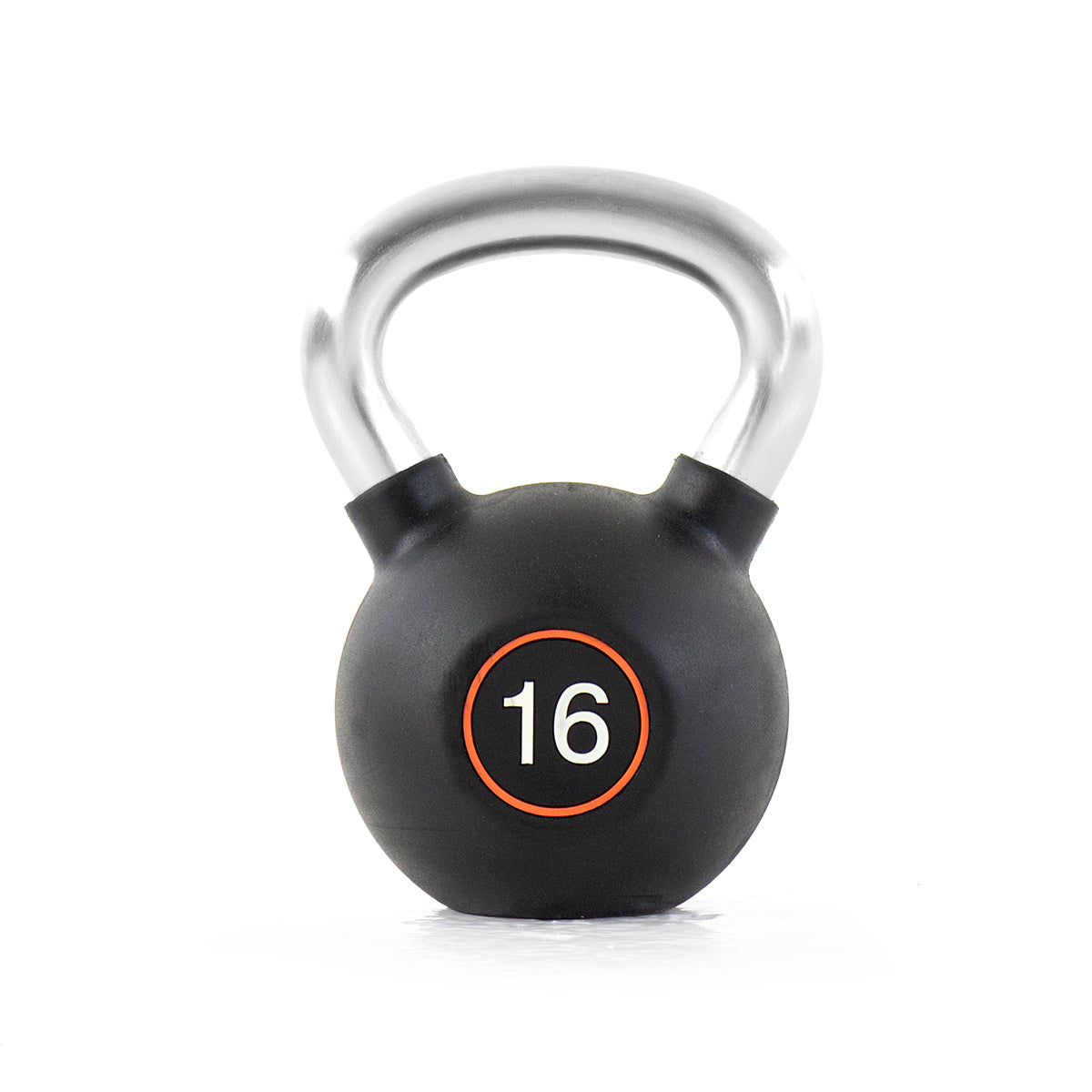 Pulse Rubber Kettlebell Chrome Handle 4-36kg