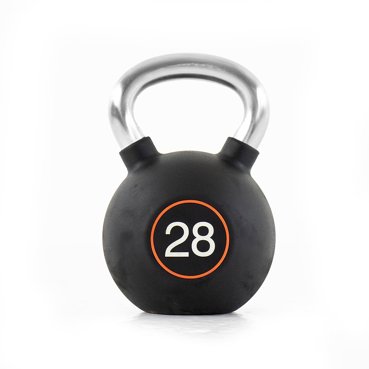 Pulse Rubber Kettlebell Chrome Handle 4-36kg