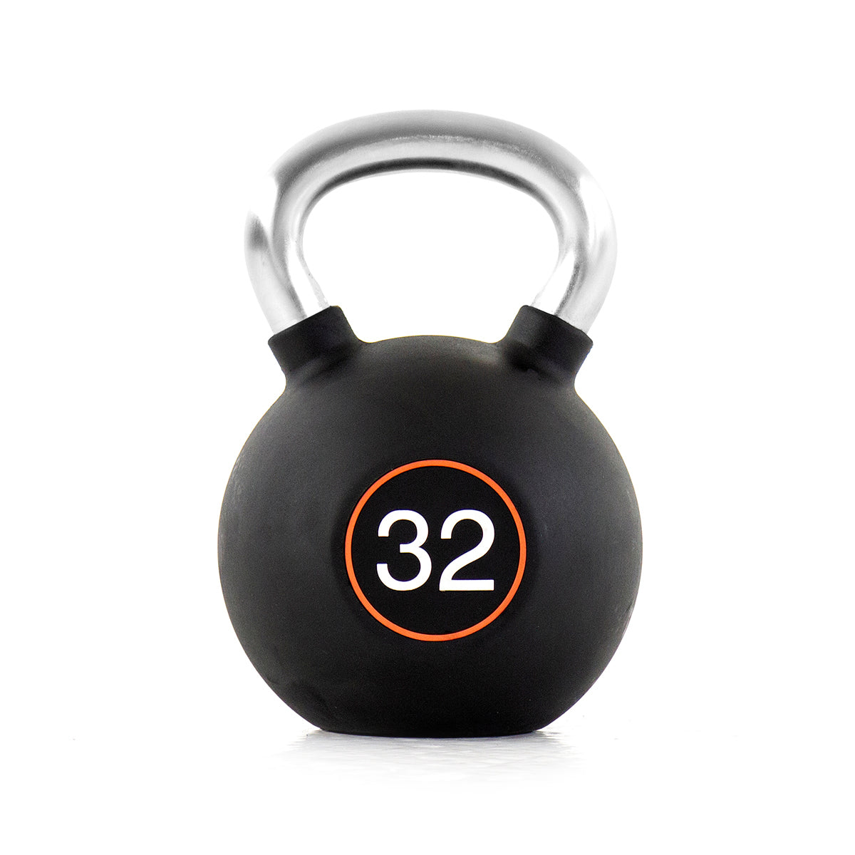 Pulse Rubber Kettlebell Chrome Handle 4-36kg