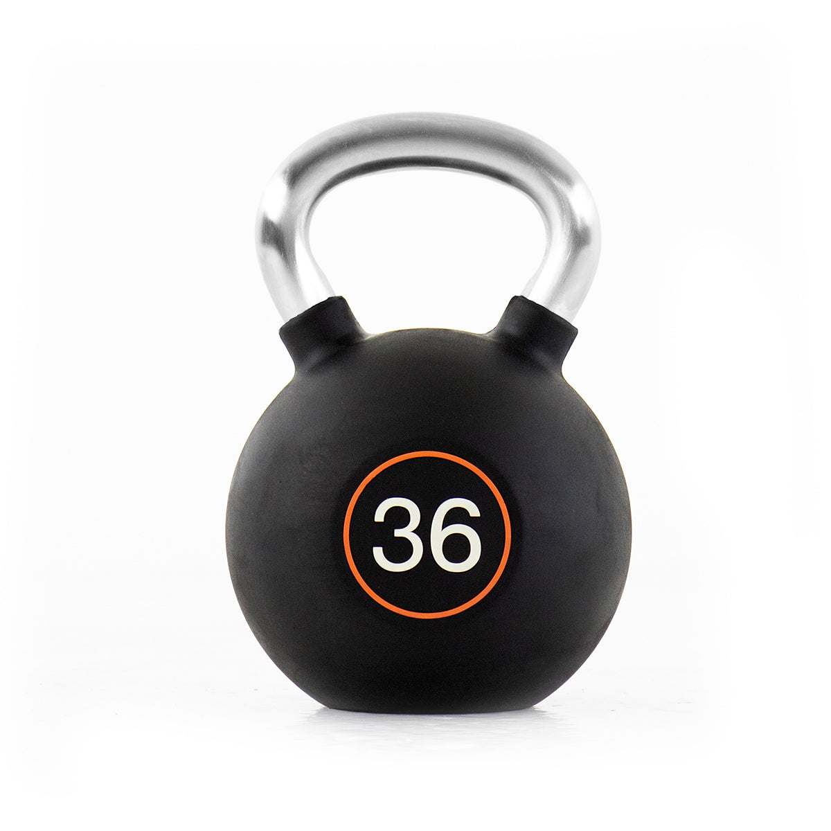 Pulse Rubber Kettlebell Chrome Handle 4-36kg