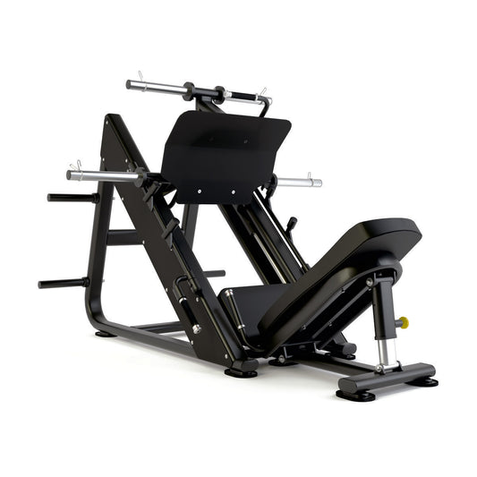 Pulse Club Line 45-Degree Leg Press Plate Loaded Black