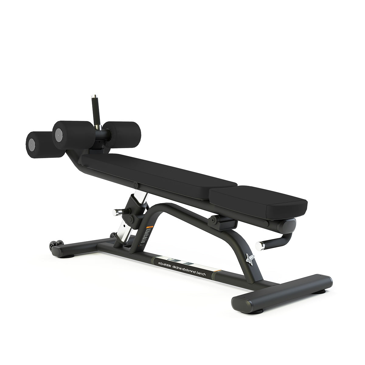 Pulse Adjustable Abdominal Decline Bench Black