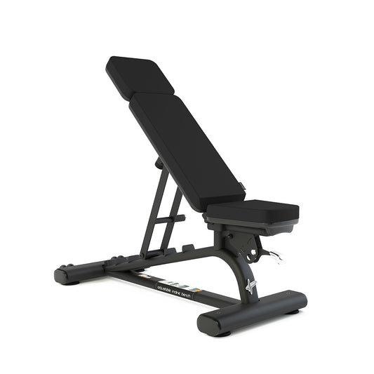 Pulse Adjustable Incline Bench Black