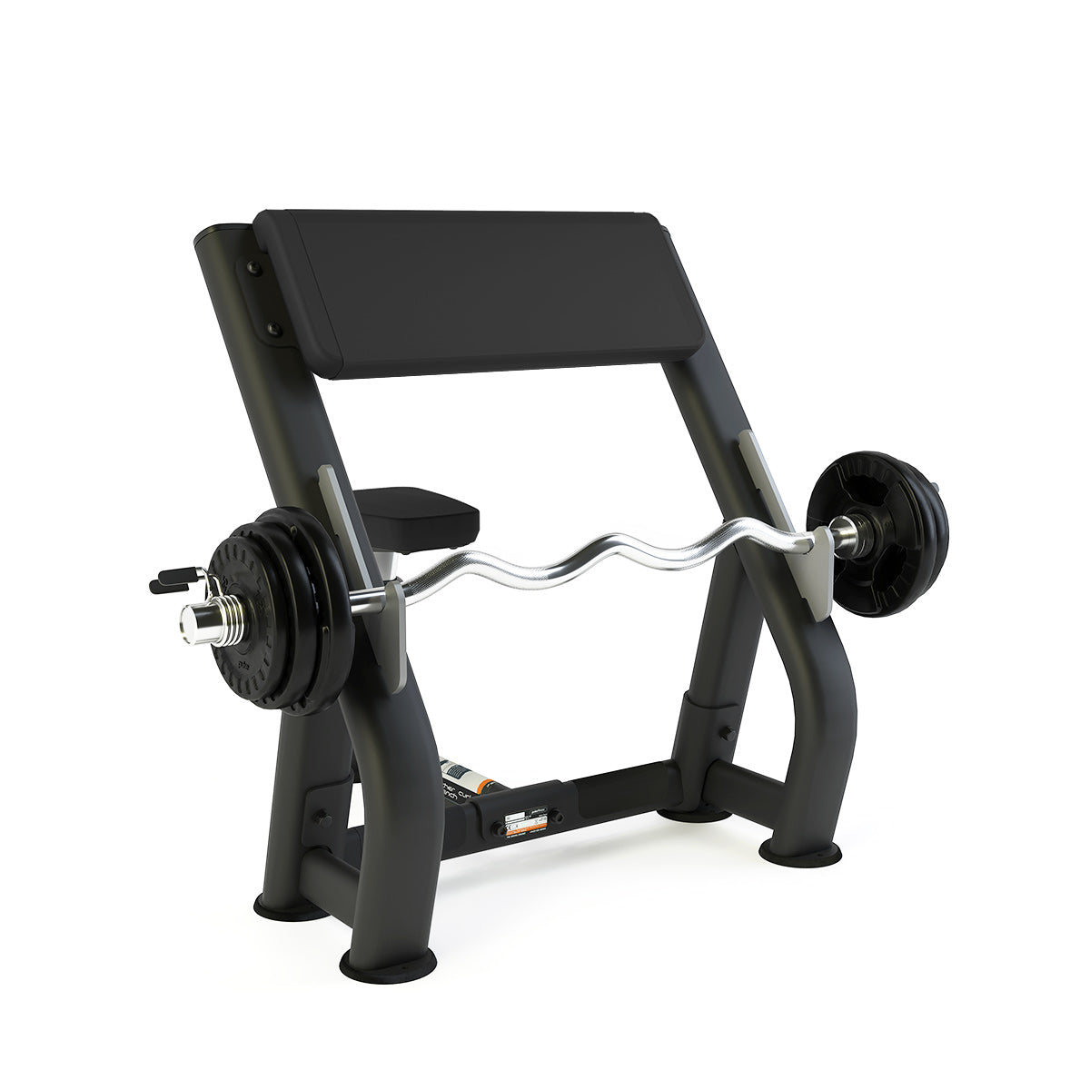 Pulse Preacher Curl Bench Sand Black