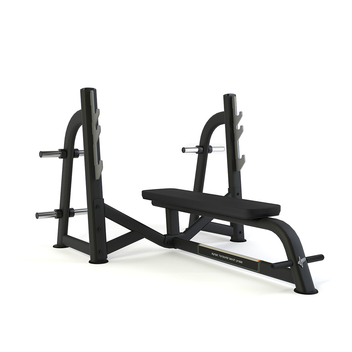 Pulse Olympic Flat Bench Black