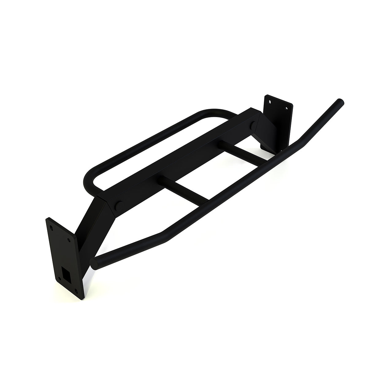 Pulse Low Beam Pull Up Bar Attachment for Full and Half Rack Black