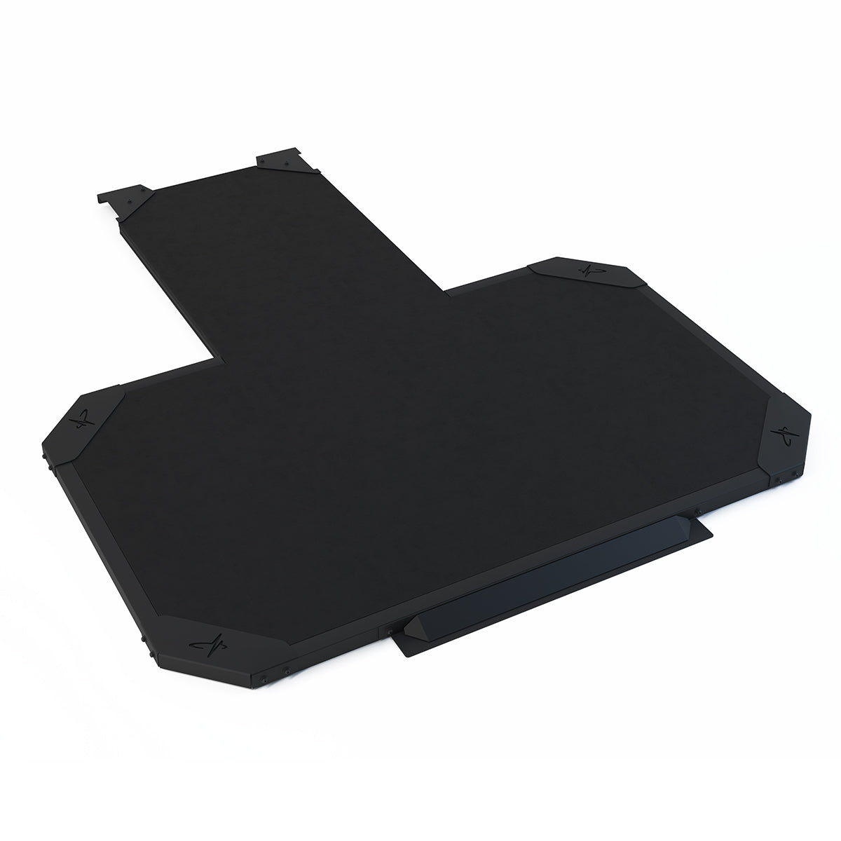 Pulse Rubber Lifting Platform For Half Rack 60mm Black