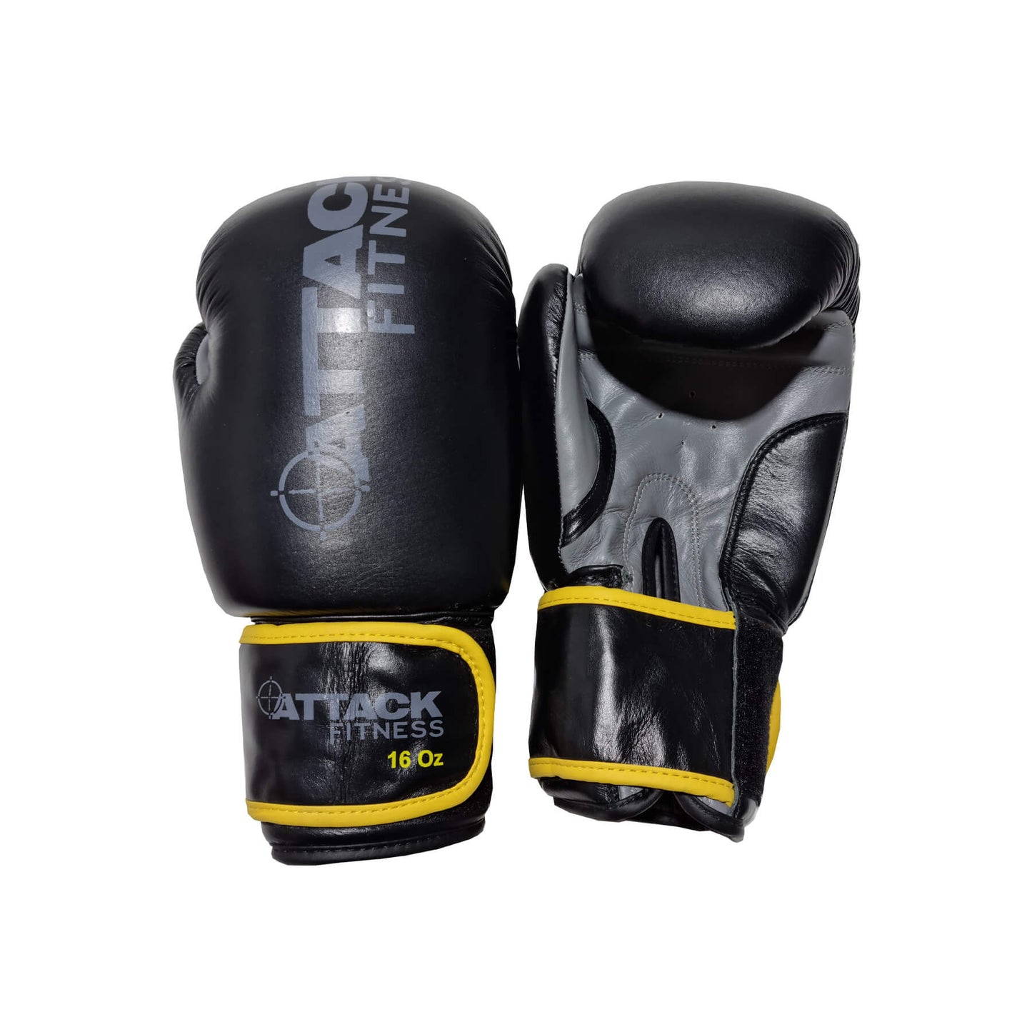 ATTACK Fitness Leather Boxing Gloves