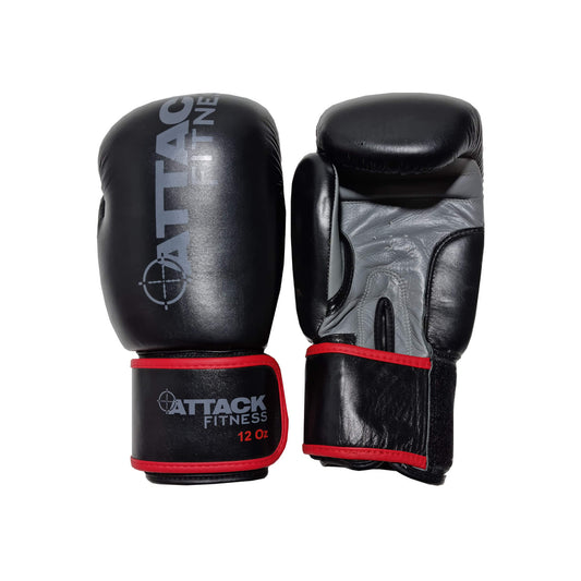 ATTACK Fitness Leather Boxing Gloves