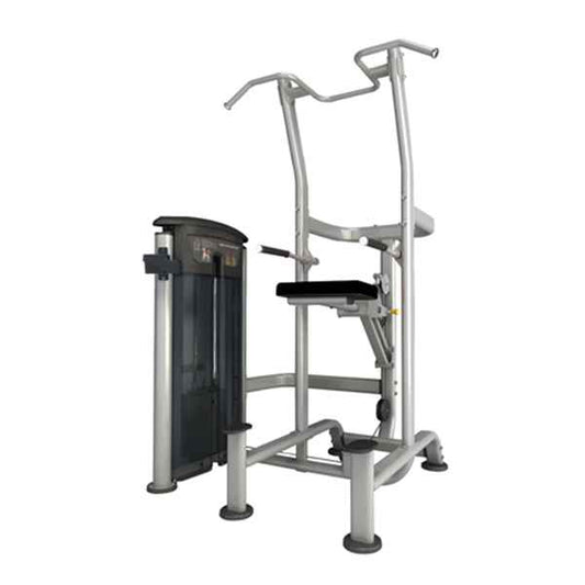 GymGear Perform Series Assisted Chin / Dip Silver