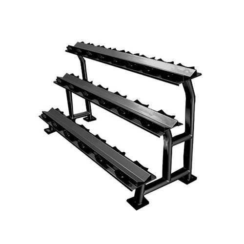 GymGear 3 tier Dumbbell Rack 10 Pair