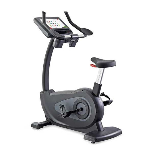 GymGear C98e Entertainment Upright Bike Black