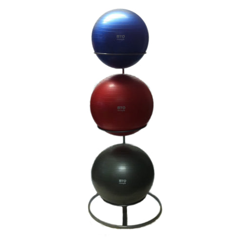 MYO Strength Exercise Ball Rack Silver