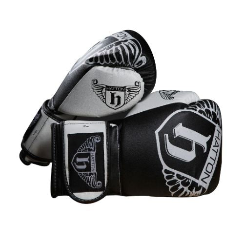 Hatton Boxing Glove 8-16oz (Pair) - Black