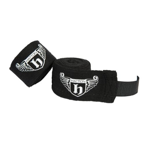 Hatton Boxing Hand Wraps Black