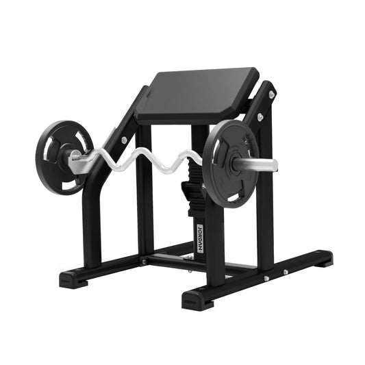 Jordan Seated Preacher Curl Bench Black / Grey