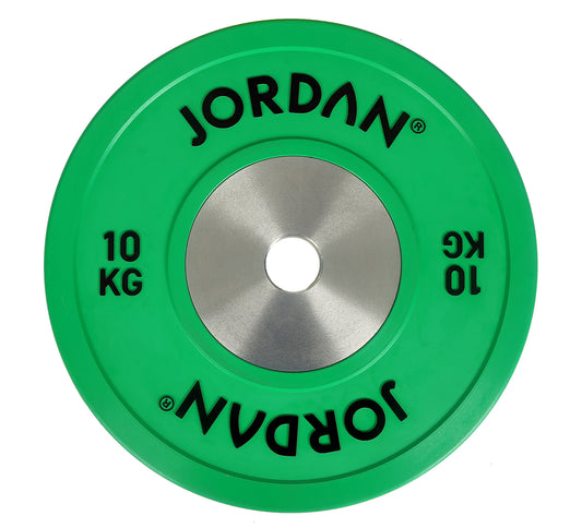 Jordan Calibrated Competition Weight Plate 10-25kg Coloured Rubber