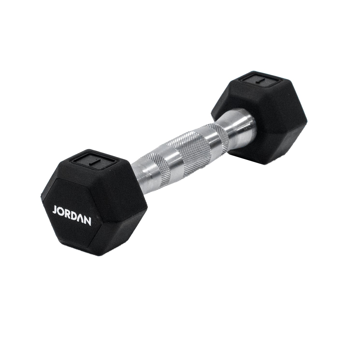 Jordan Hex Urethane Dumbbells (Pairs) Black