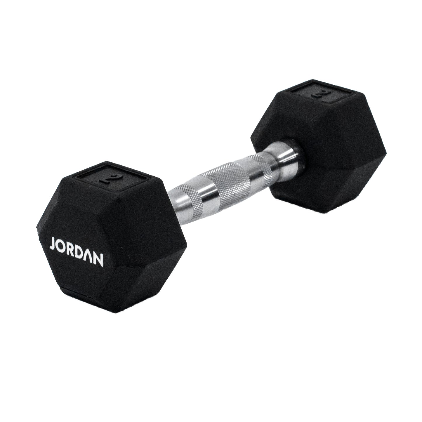 Jordan Hex Urethane Dumbbells (Pairs) Black