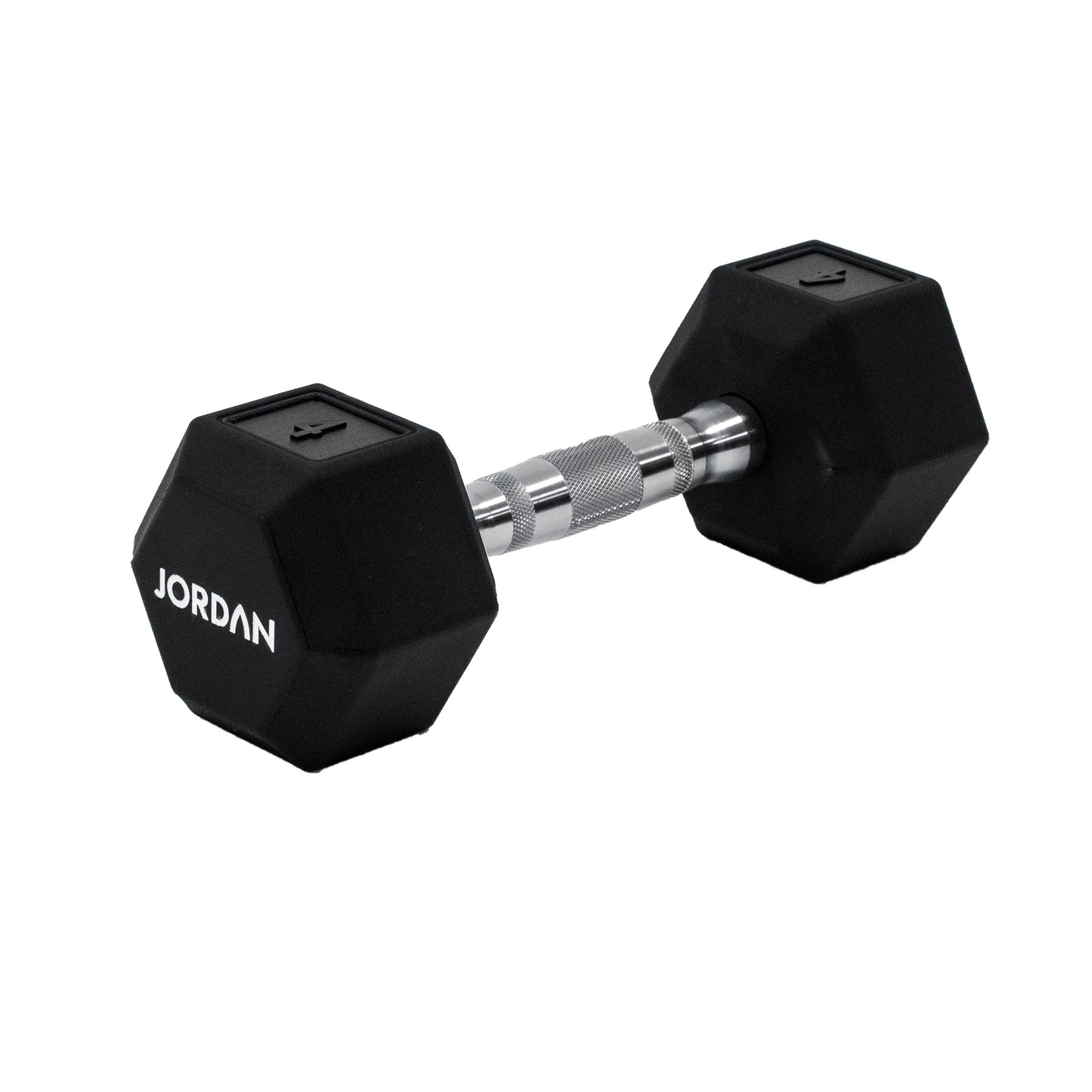 Jordan Hex Urethane Dumbbells (Pairs) Black