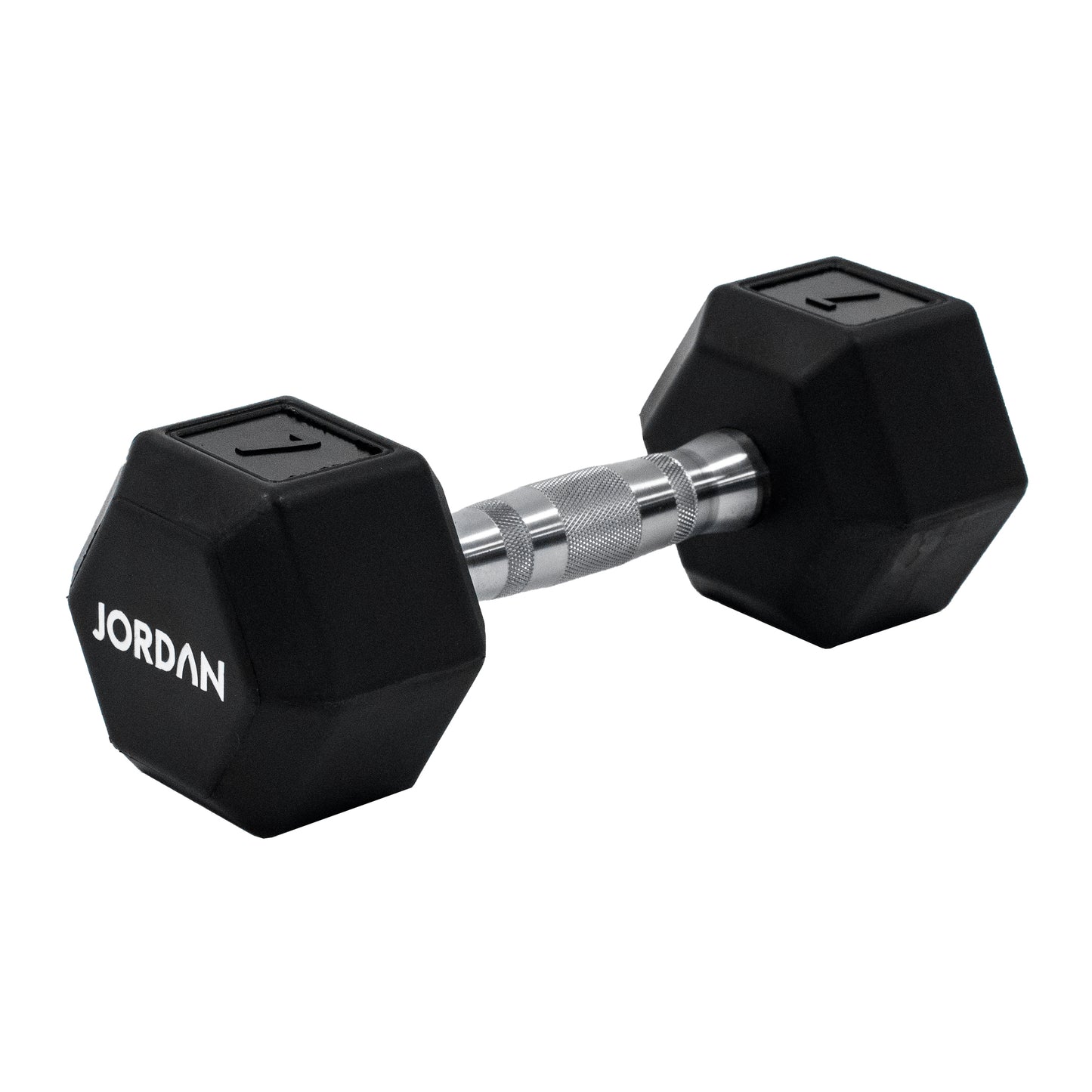 Jordan Hex Urethane Dumbbells (Pairs) Black