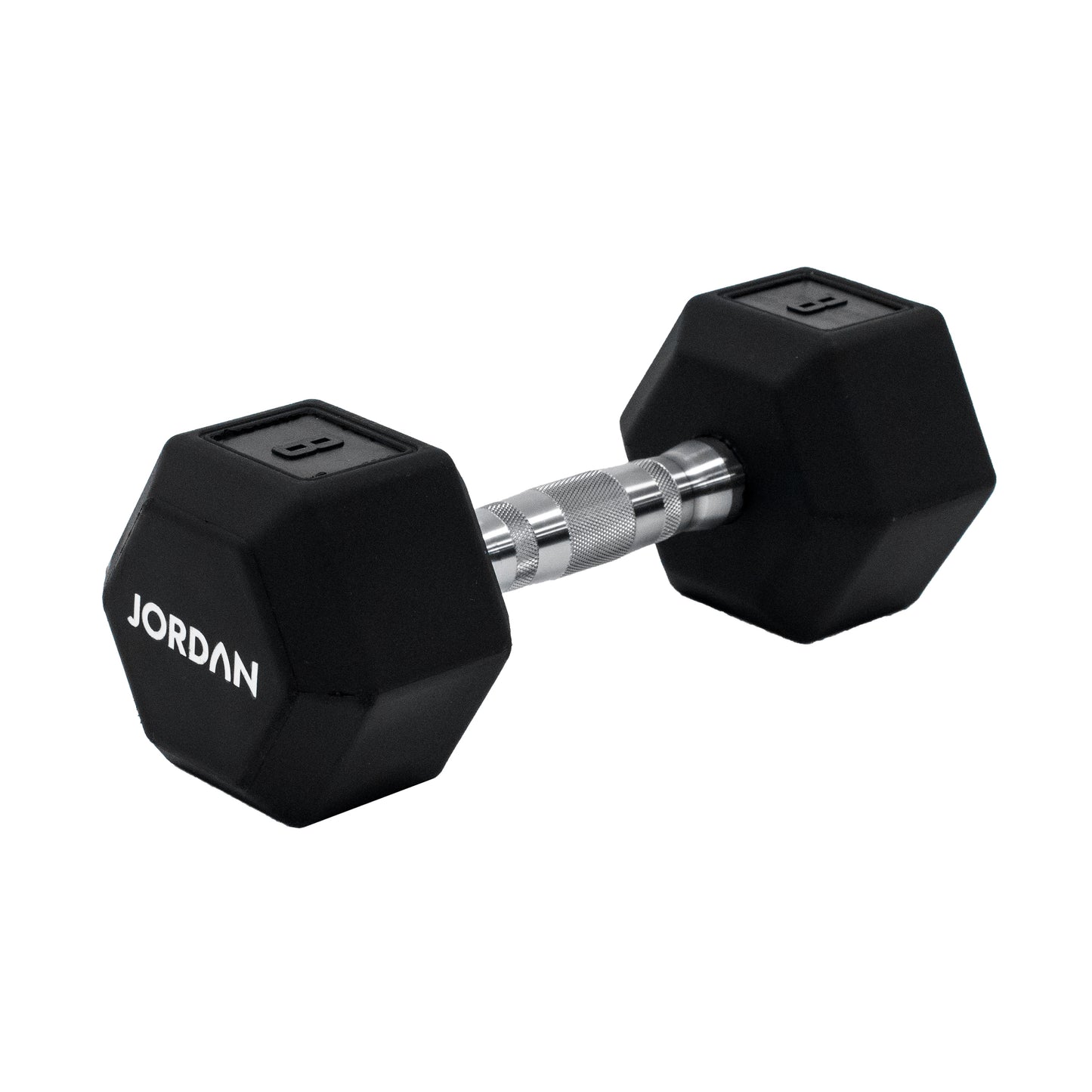 Jordan Hex Urethane Dumbbells (Pairs) Black