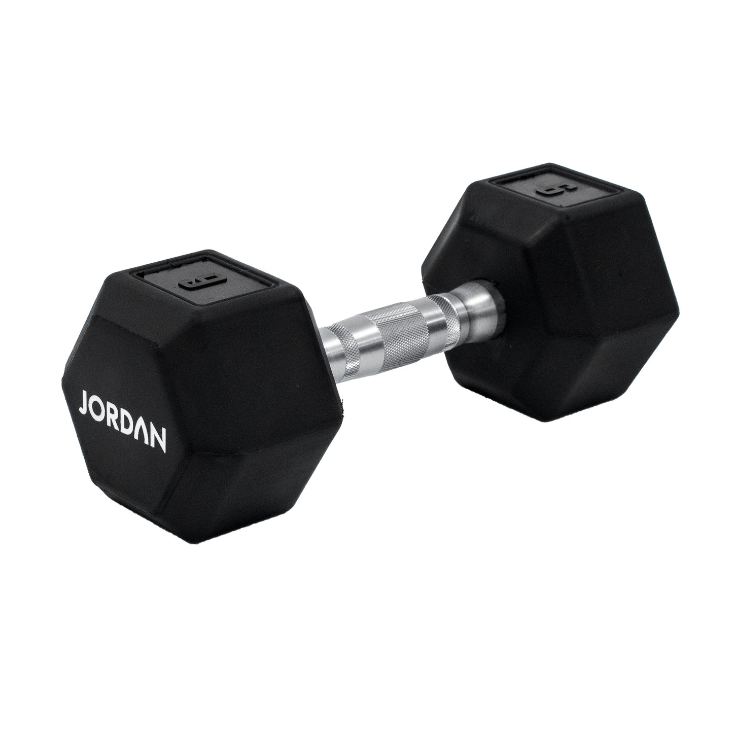 Jordan Hex Urethane Dumbbells (Pairs) Black