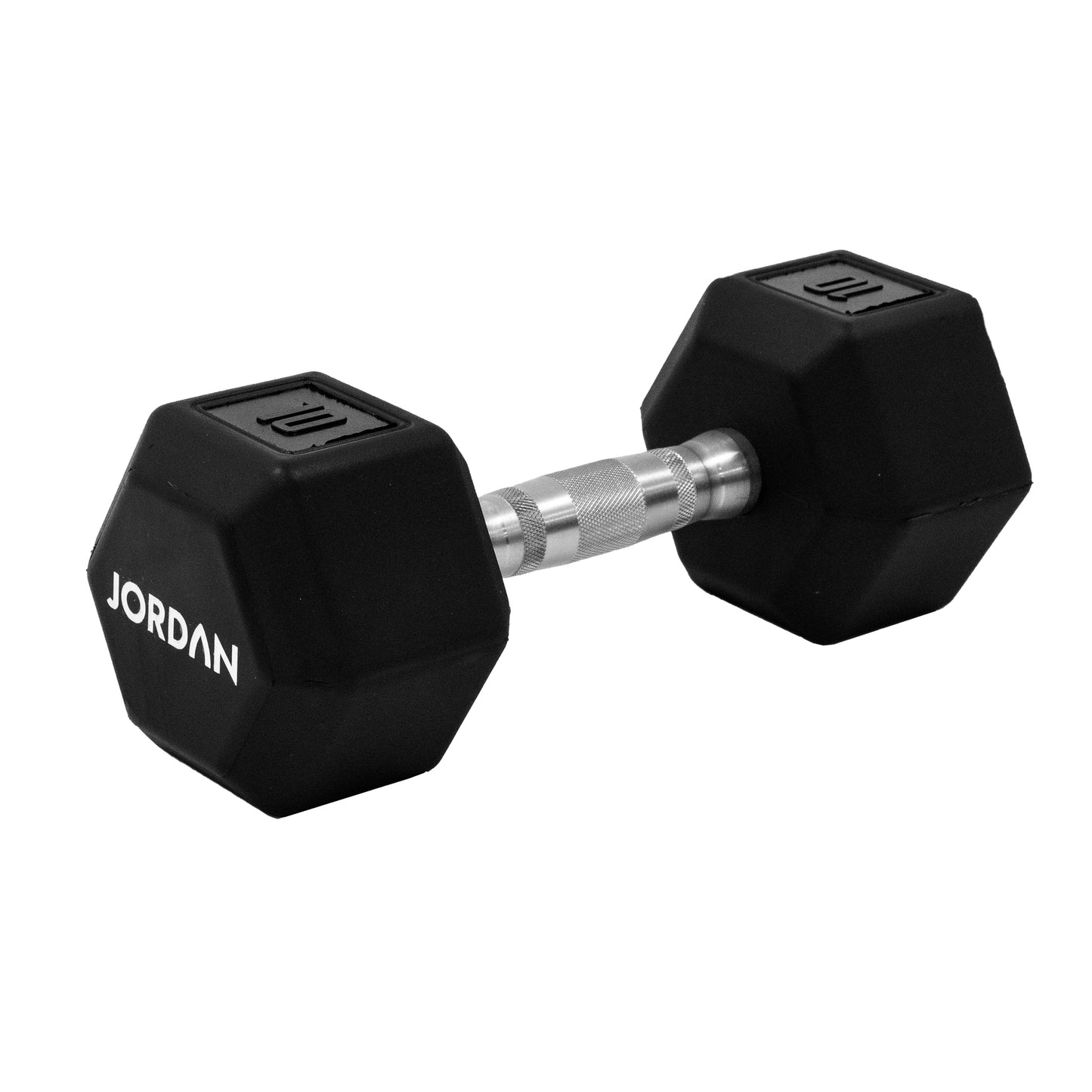 Jordan Hex Urethane Dumbbells (Pairs) Black