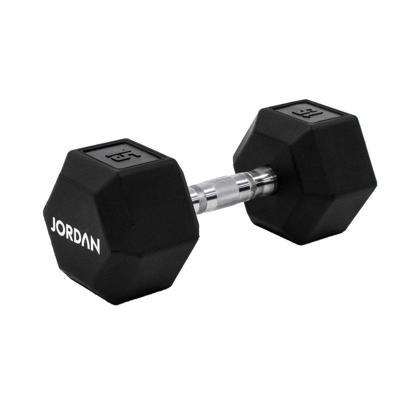 Jordan Hex Urethane Dumbbells (Pairs) Black