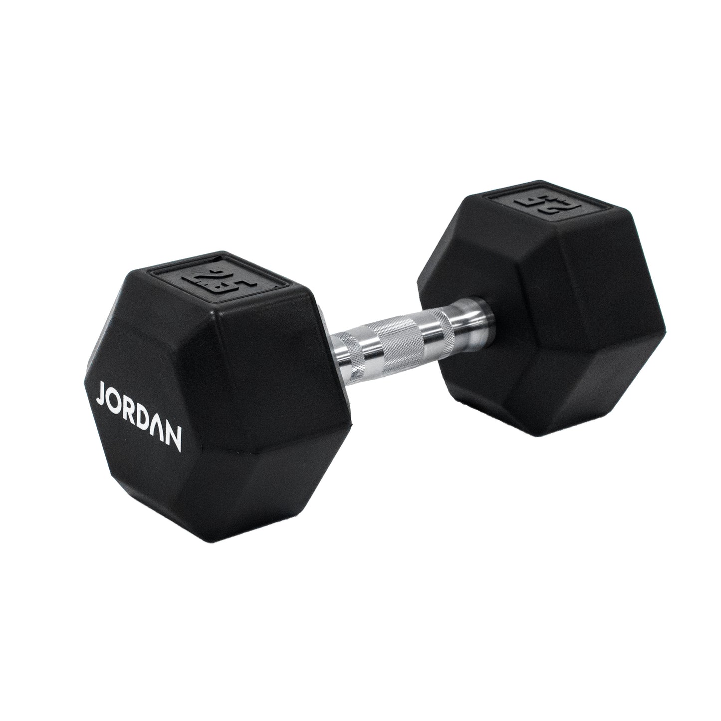 Jordan Hex Urethane Dumbbells (Pairs) Black